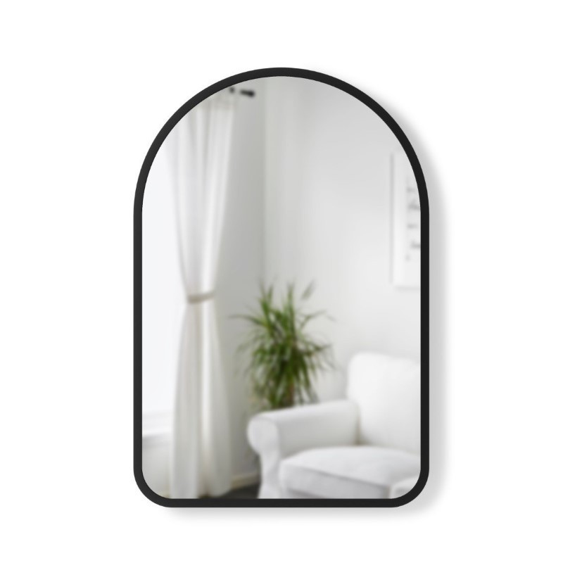 HUB Miroir Arqué Medium Noir