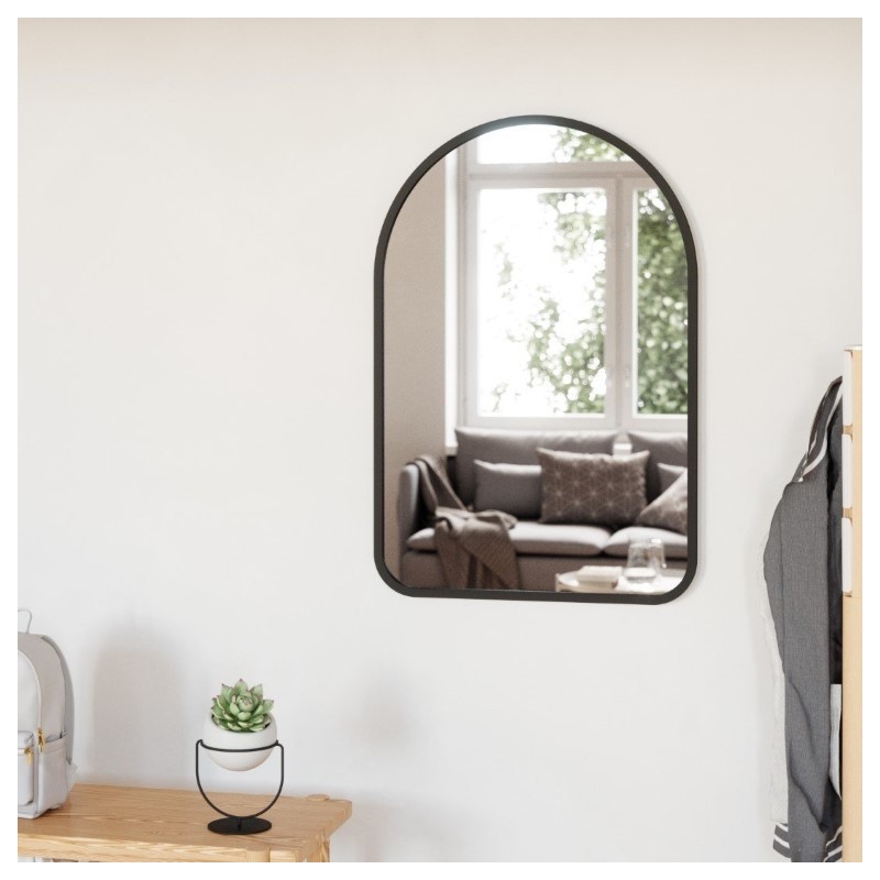 HUB Miroir Arqué Medium Noir