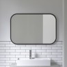 HUB miroir rectangulaire NOIR