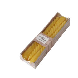 TWISTO Bougies chandelles Jaune S 6
