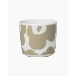 UNIKKO Set de 2tasses cafés Blanc Beige