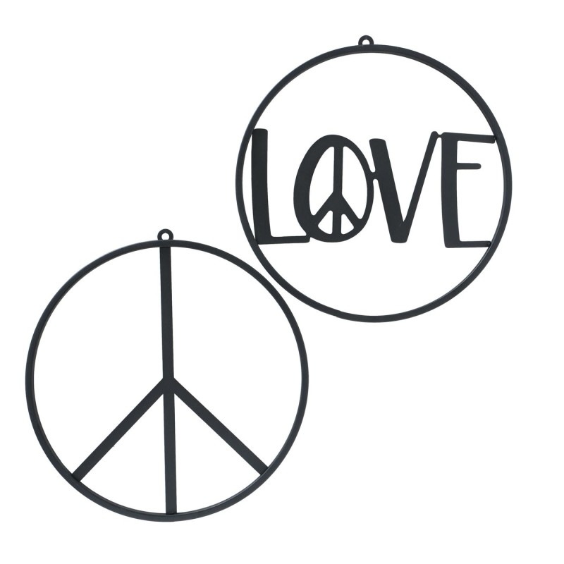 PEACE ou LOVE Décoration murale