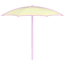 SHADOO Parasol Citron Givré