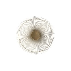 IRIS Plateau metallique twisted Or