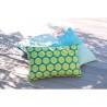 Coussin Banane 44x44 Vert Opaline