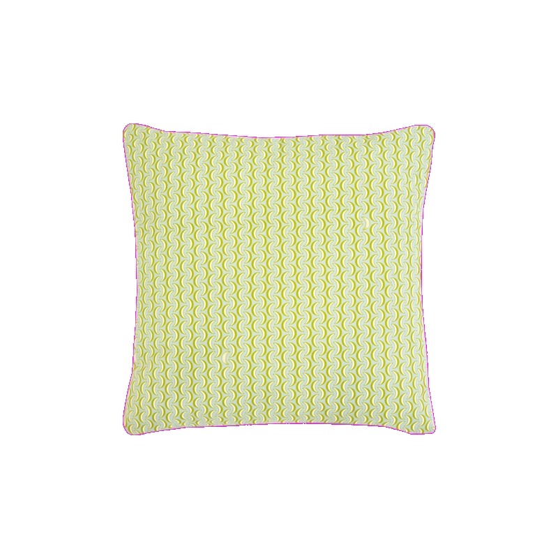 Coussin Banane 70x70 Vert Opaline