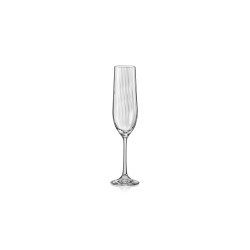 OPTIC Boite de 12 verres à Champagne