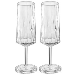 CLUB 14 Superglass Verres Champagne Set de 2
