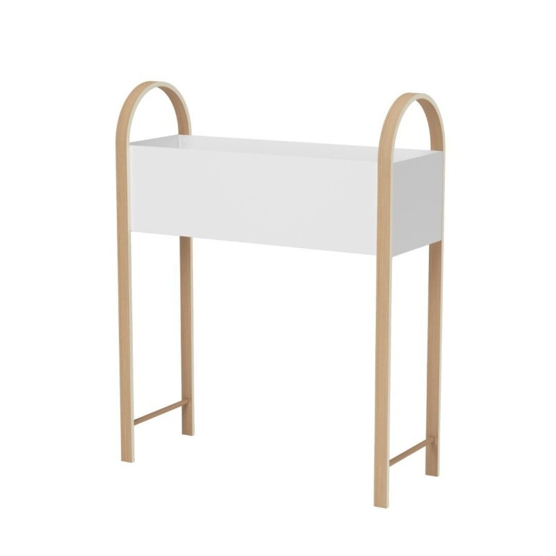 BELLWOOD jardinière Blanc naturel