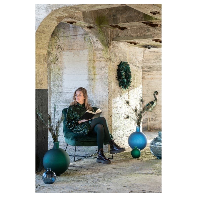 Vase boule Bleu Nuit