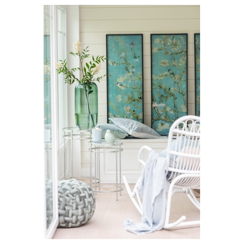 JADE Vase cylindre Vert