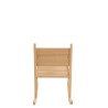 Chaise À Bascule Enfant Bois De Pin Naturel