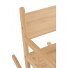 Chaise À Bascule Enfant Bois De Pin Naturel