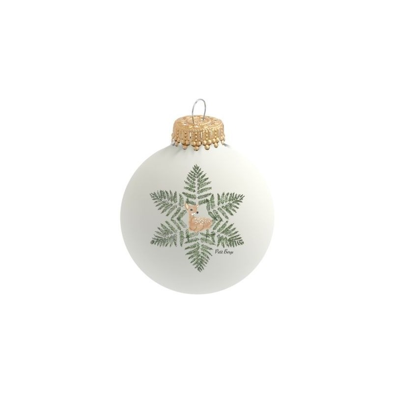 Petit berge Faon - Boule de Noel