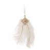 MARILYN suspension plumes perles