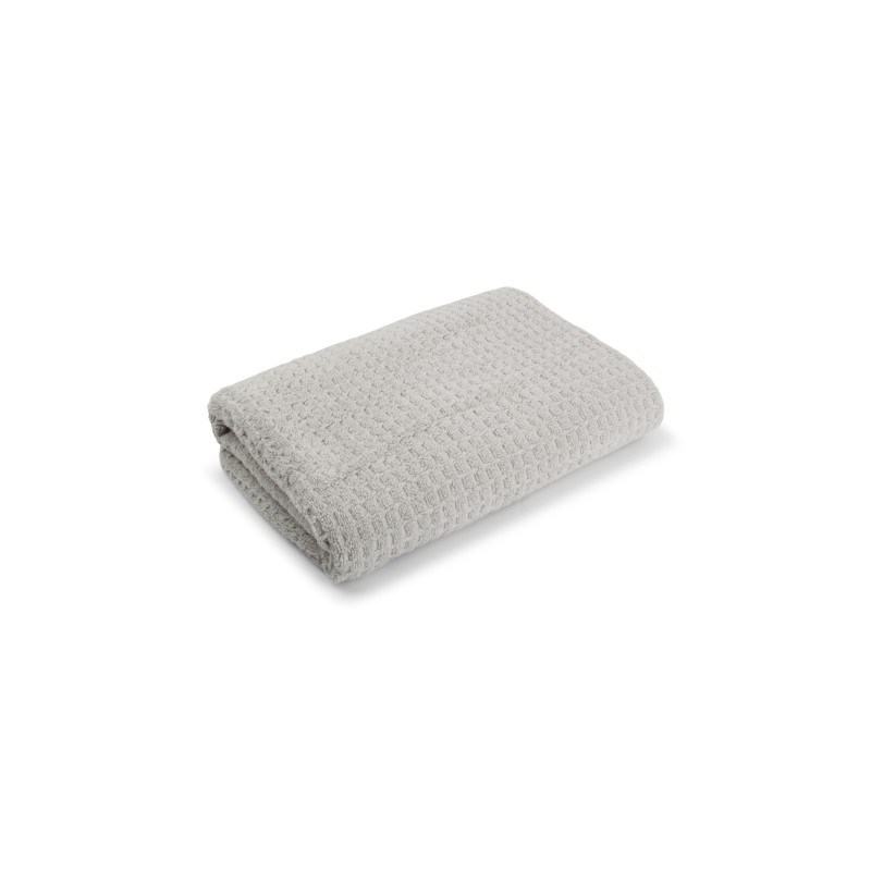 LODGE Serviette de bain 50 100 S 2 Gris Clair