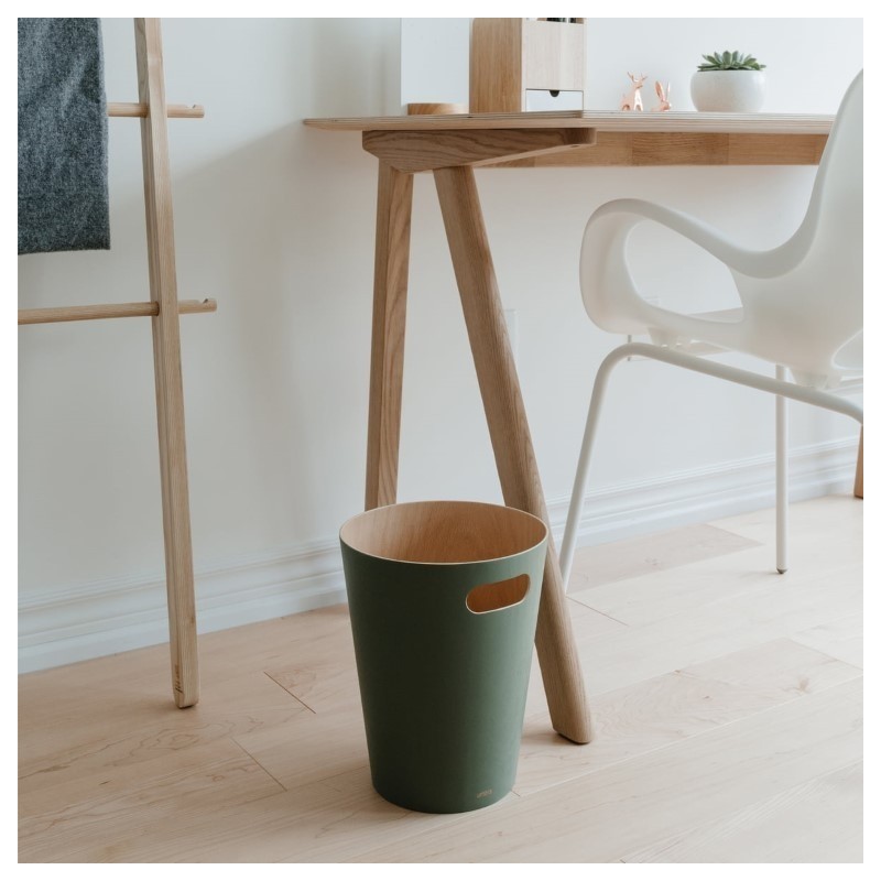 WOODROW Poubelle Naturel