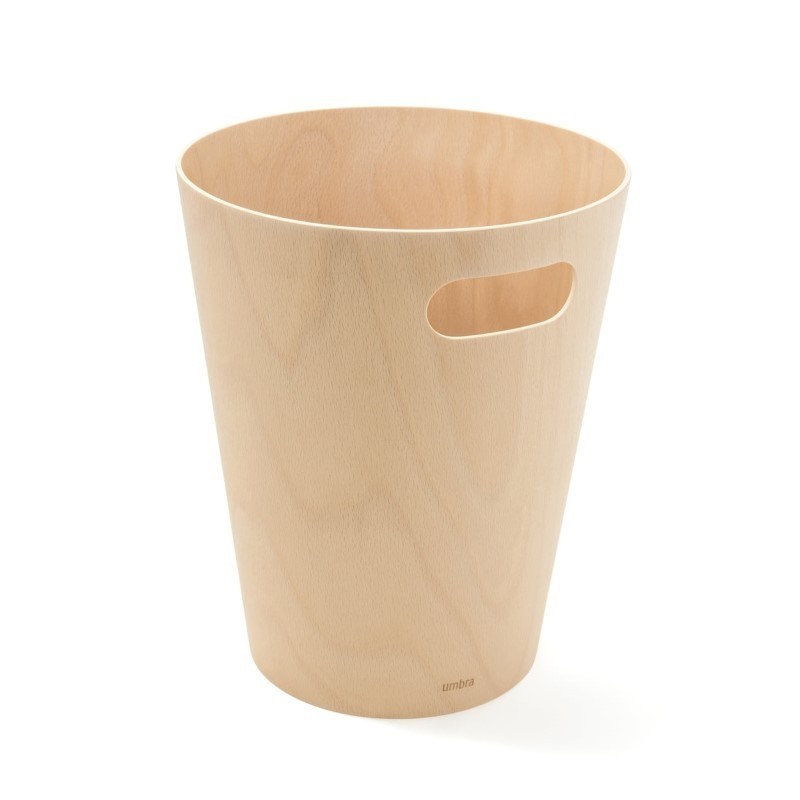 WOODROW Poubelle Naturel