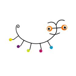 CATERPILLAR Porte Manteau 60 S Orange