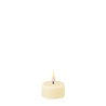 Bougies chauffe-plat LED à piles S/2 Ivoir