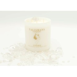 L'ETOILE Bougie Pierres Crystal de Roche