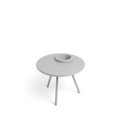 BAKKES Table avec pot amovible