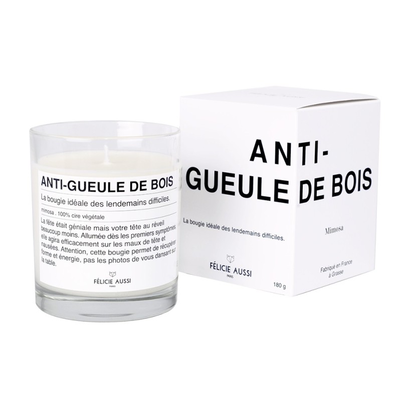 Bougie anti gueule de bois
