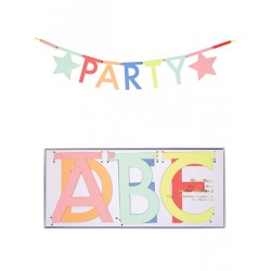 Kit guirlande lettres multico Neon