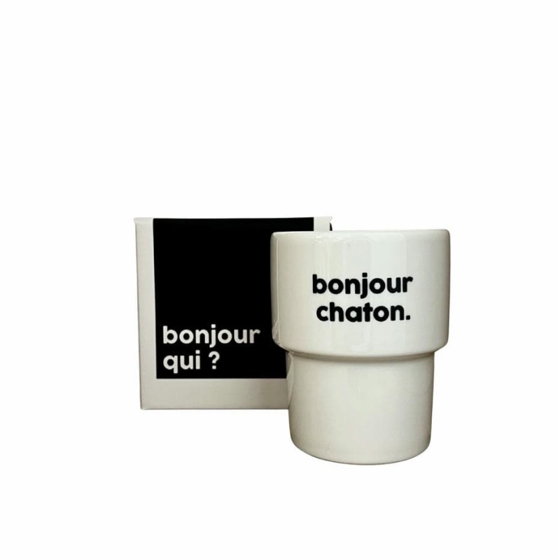 Mug Bonjour Chaton