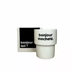 Mug Bonjour Mocheté