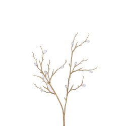 Branche décorative paillettes et perles