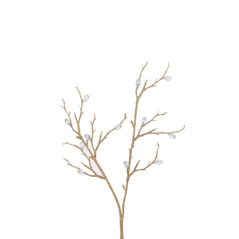 Branche décorative paillettes et perles