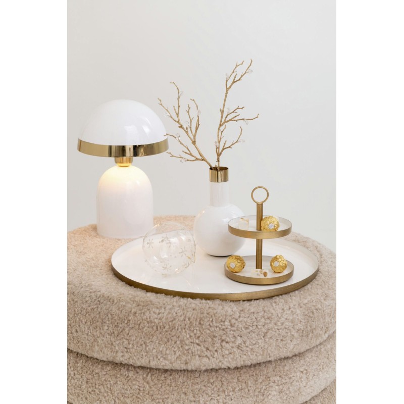 Branche décorative paillettes et perles