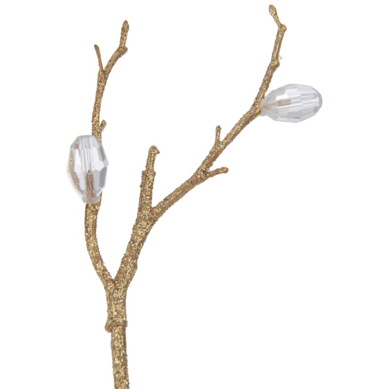 Branche décorative paillettes et perles