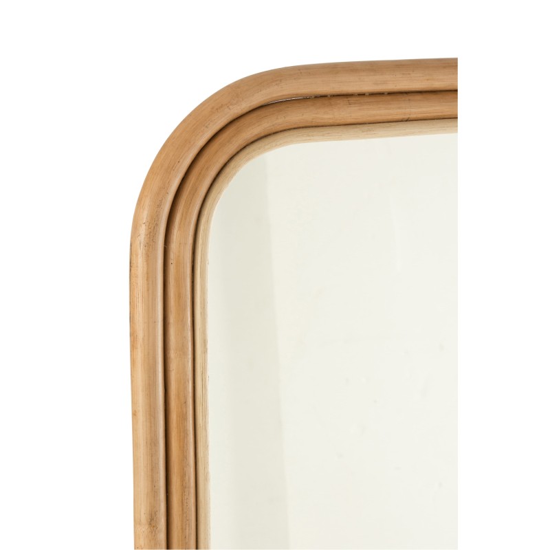 Miroir ECHELLE rotin naturel