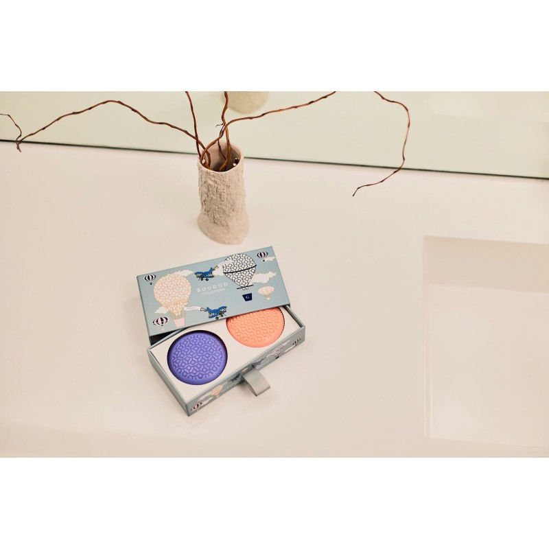 Coffret Duo savons solides Baobab Collection Women/Gentlemen
