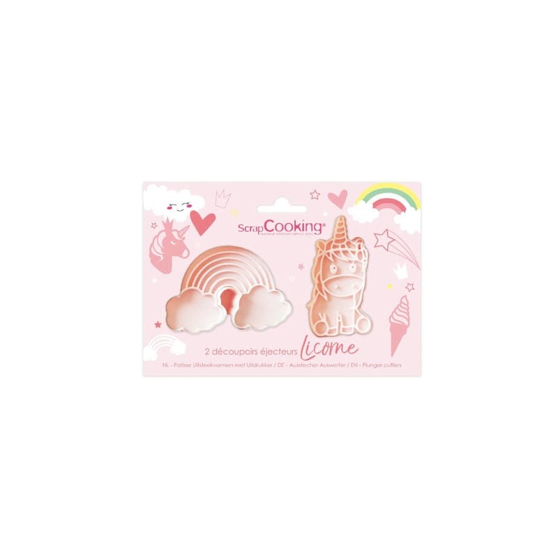 Découpoirs éjecteurs S/2 Licornes