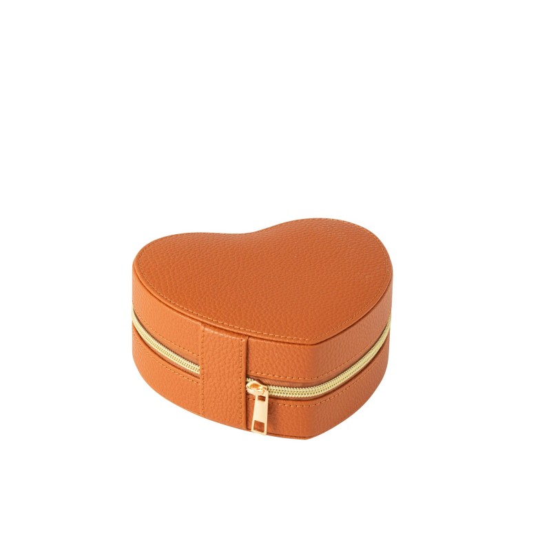 Coffret à bijoux COEUR Cognac