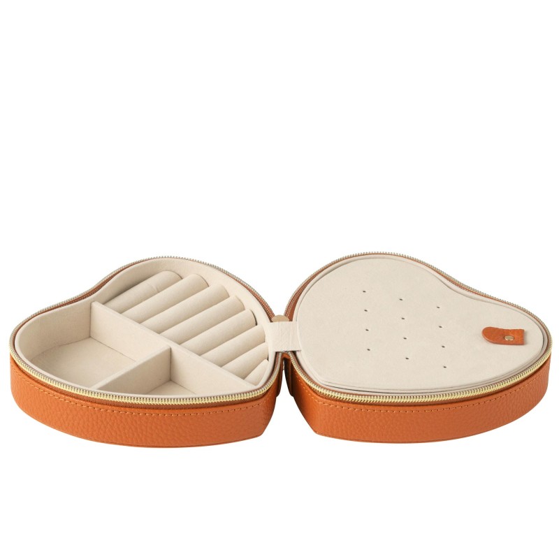 Coffret à bijoux COEUR Cognac