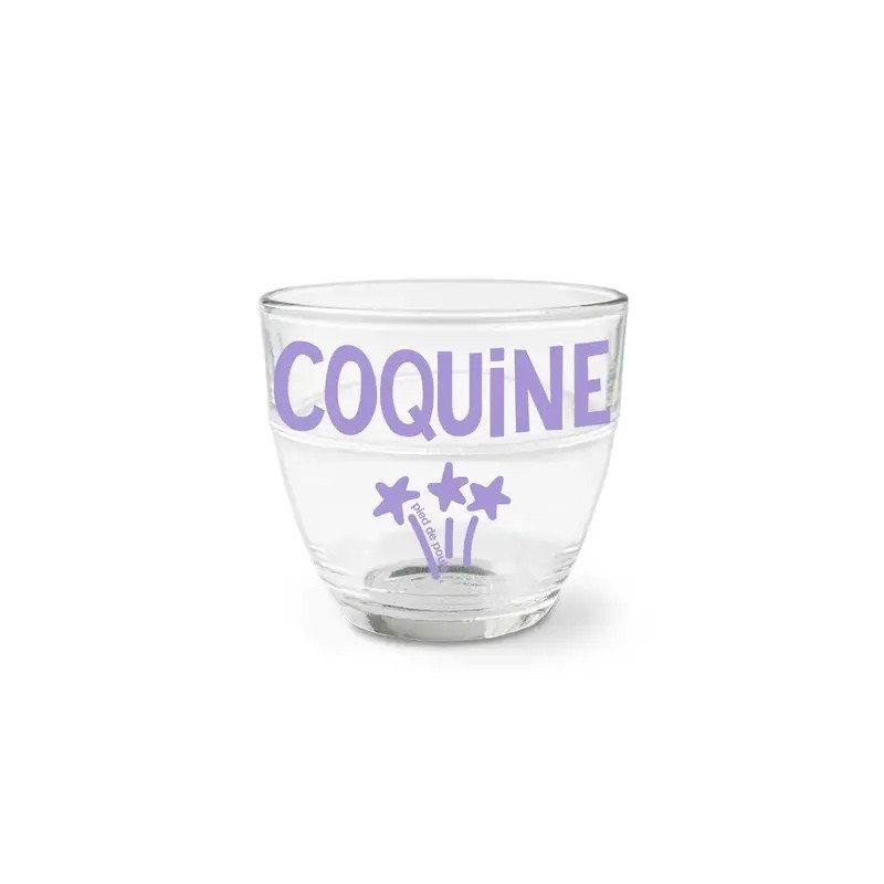 Verre Coquine Collection Môme