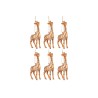 Girafe boule de noel