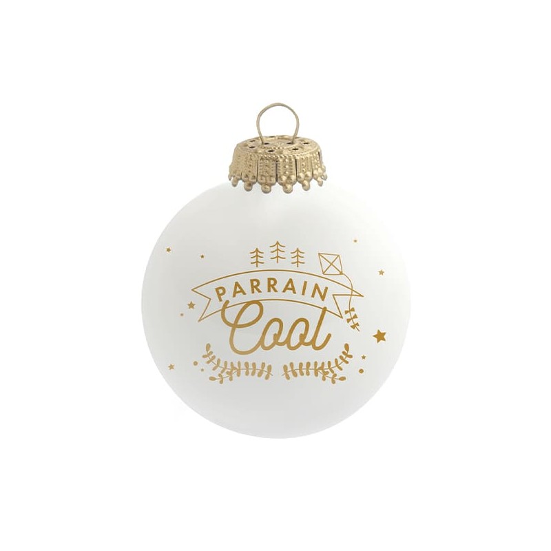 Parrain Cool - Boule de Noel