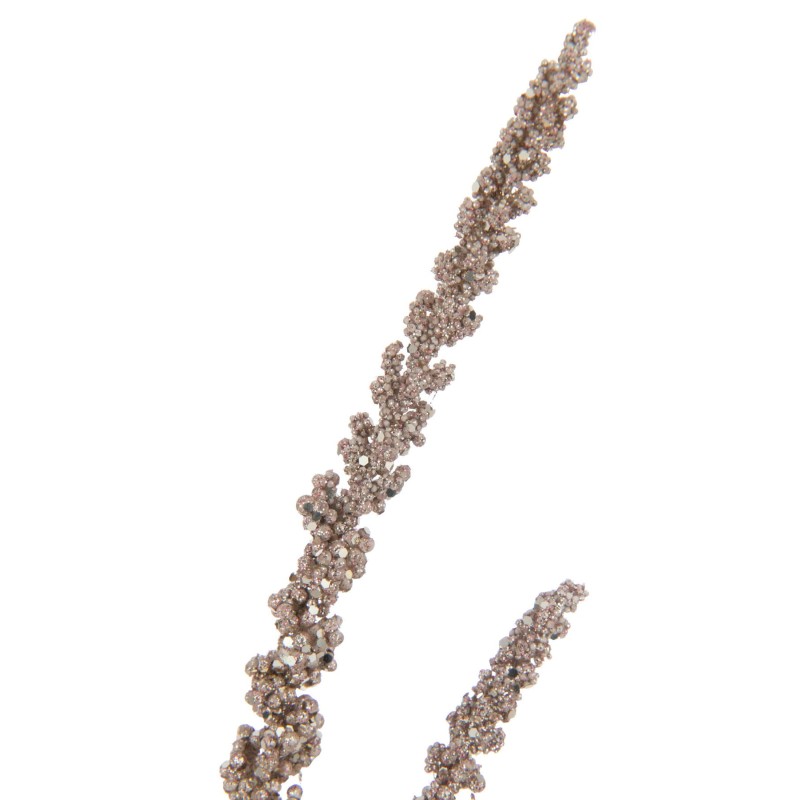 Branche astible 5 parties paillettes rose champagne