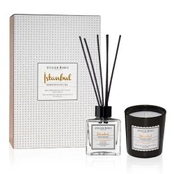 ISTANBUL Luxe Coffret maison bougie/diffuseur bâtons