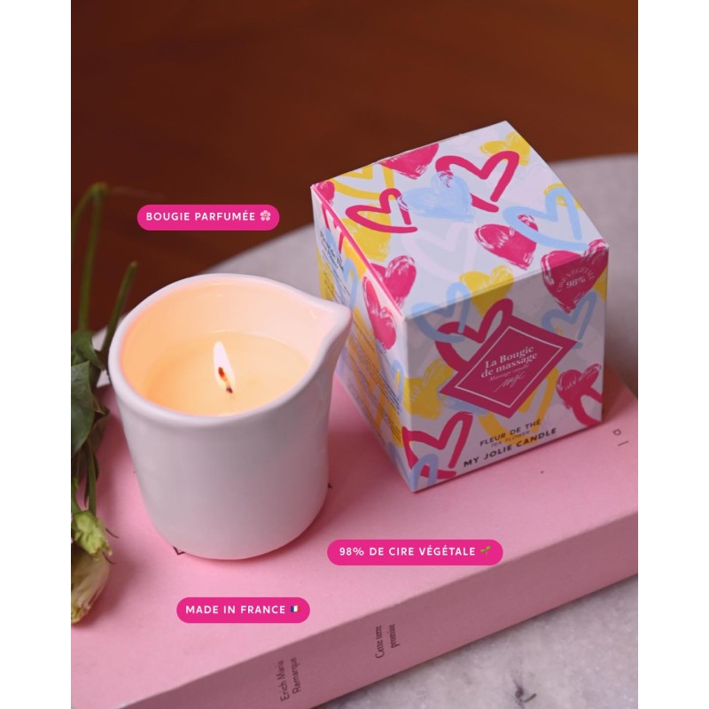 La bougie massage - Fleur de Thé