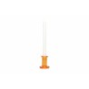 MOOD Bougeoirs chandelles orange S/2