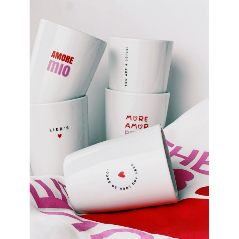 MUG Amore Mio rouge/rose