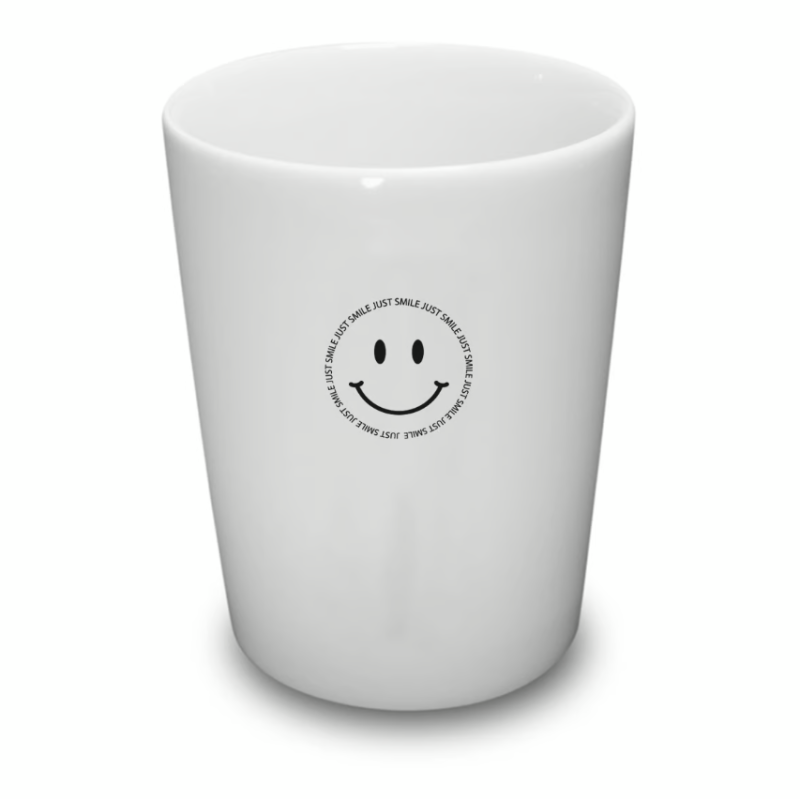 MUG Just smile noir