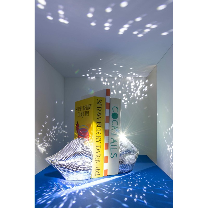 Lèvres Serre-Livre Facettes Miroir