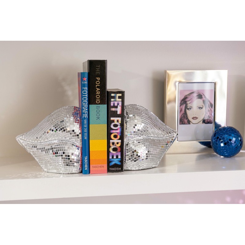 Lèvres Serre-Livre Facettes Miroir